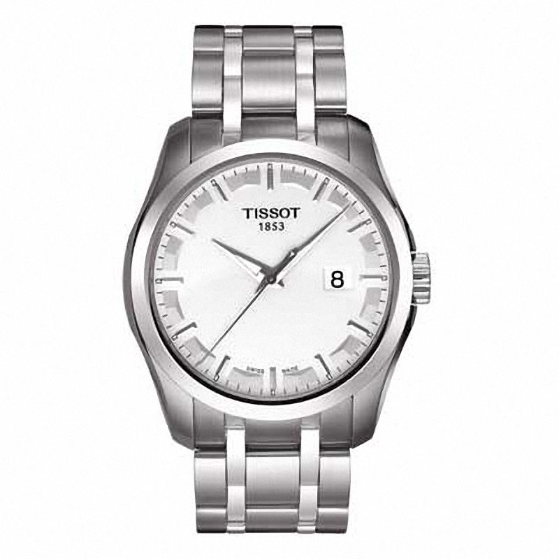 Men's Tissot Couturier Watch with Silver-Tone Dial (Model: T035.410.11.031.00)