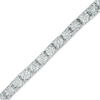 Thumbnail Image 1 of 0.25 CT. T.W. Diamond Tennis Bracelet in Sterling Silver - 7.25"
