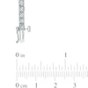 Thumbnail Image 2 of 0.25 CT. T.W. Diamond Tennis Bracelet in Sterling Silver - 7.25"