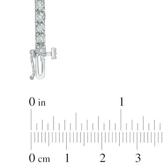 CT. T.W. Diamond Tennis Bracelet in Sterling Silver