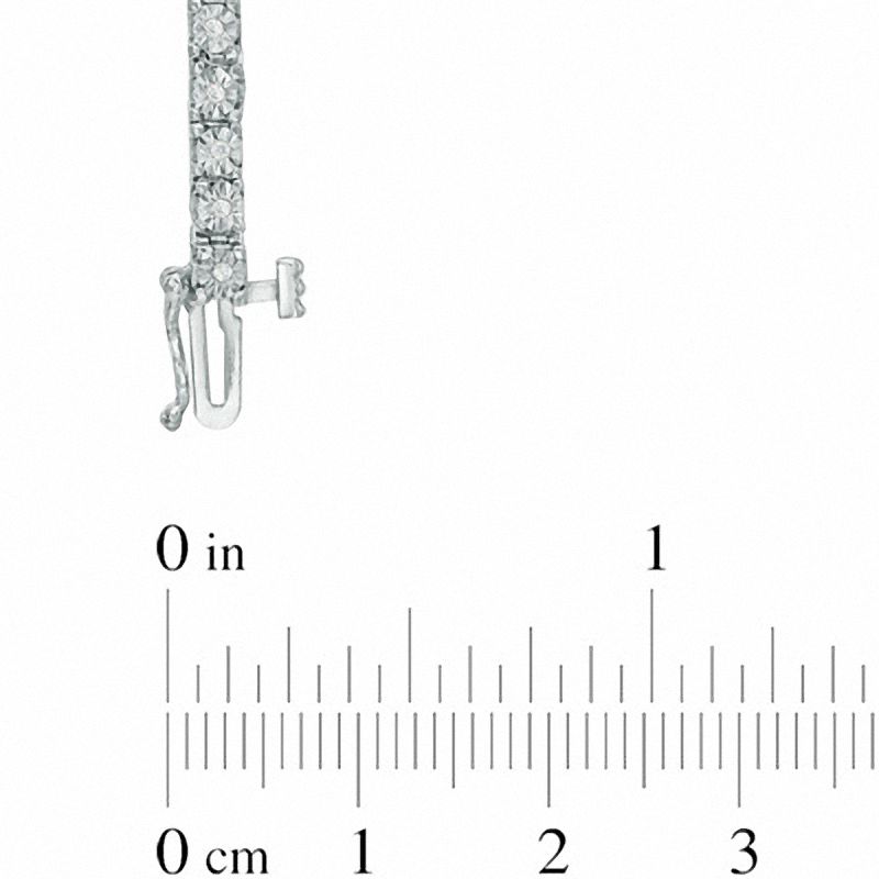 CT. T.W. Diamond Tennis Bracelet in Sterling Silver