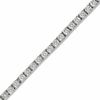 Thumbnail Image 1 of 0.50 CT. T.W. Diamond Tennis Bracelet in Sterling Silver - 7.25"