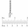 Thumbnail Image 3 of 0.50 CT. T.W. Diamond Tennis Bracelet in Sterling Silver - 7.25"