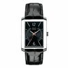 Men's ESQ Movado Synthesis Strap Watch with Rectangular Black Dial (Model: 07301406)