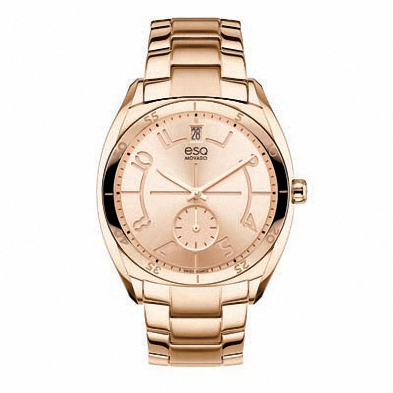 Ladies' ESQ Movado Origin Rose-Tone Watch (Model: 07101402)|Peoples Jewellers