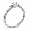 Thumbnail Image 1 of 0.25 CT. Diamond Solitaire Promise Ring in 10K White Gold