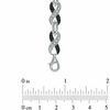 Thumbnail Image 1 of 0.33 CT. T.W. Black and White Diamond "X" Bracelet in Sterling Silver