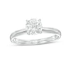 Thumbnail Image 1 of 1.00 CT. Certified Diamond Solitaire Engagement Ring in 14K White Gold (J/I3)