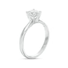 Thumbnail Image 2 of 1.00 CT. Certified Diamond Solitaire Engagement Ring in 14K White Gold (J/I3)