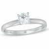 Thumbnail Image 1 of 0.46 CT. Certified Diamond Solitaire Engagement Ring in 14K White Gold (J/I3)