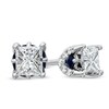 Thumbnail Image 1 of Vera Wang Love Collection 0.45 CT. T.W. Princess-Cut Diamond Stud Earrings in 14K White Gold