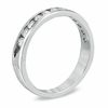 Thumbnail Image 2 of 0.50 CT. T.W. Certified Diamond Anniversary Band in 18K White Gold (E/I1)