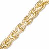 Thumbnail Image 1 of Elegance D'Italia™ Spiga Link Bracelet in Bronze with 14K Gold Plate - 7.75"
