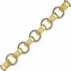 Thumbnail Image 1 of Elegance D'Italia™ 8.0mm Rolo Link Bracelet in Bronze with 14K Gold Plate - 7.75"