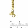 Thumbnail Image 3 of Elegance D'Italia™ 7.0mm Byzantine Bracelet in Bronze with 14K Gold Plate - 7.5"