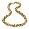 Thumbnail Image 1 of Elegance D'Italia™ 7.0mm Byzantine Necklace in Bronze with 14K Gold Plate