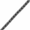 Thumbnail Image 0 of 0.50 CT. T.W. Black Diamond Tennis Bracelet in Sterling Silver