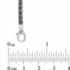 Thumbnail Image 2 of 0.50 CT. T.W. Black Diamond Tennis Bracelet in Sterling Silver
