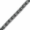 Thumbnail Image 1 of 1.00 CT. T.W. Black Diamond Tennis Bracelet in Sterling Silver