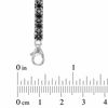 Thumbnail Image 1 of 1.00 CT. T.W. Black Diamond Tennis Bracelet in Sterling Silver