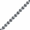 Thumbnail Image 0 of 0.50 CT. T.W. Black Diamond Tennis Bracelet in Sterling Silver