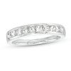 Thumbnail Image 0 of 1.00 CT. T.W. Canadian Certified Princess-Cut Diamond Band in 14K White Gold (I/I1)