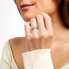 Thumbnail Image 2 of 1.00 CT. T.W. Canadian Certified Princess-Cut Diamond Band in 14K White Gold (I/I1)