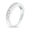 Thumbnail Image 2 of 1.00 CT. T.W. Canadian Certified Princess-Cut Diamond Band in 14K White Gold (I/I1)