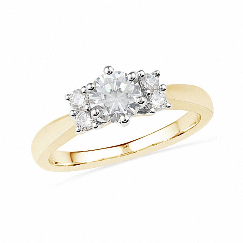 1.00 CT. T.W. Diamond Engagement Ring in 14K Gold|Peoples Jewellers