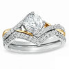 1.00 CT. T.W. Certified Canadian Diamond Bridal Set in 14K Two-Tone Gold (I/I1)