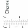 Thumbnail Image 3 of White Topaz Tennis Bracelet in Sterling Silver - 7.5"