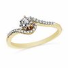 Thumbnail Image 0 of Diamond Accent Bypass Promise Ring in 10K Gold