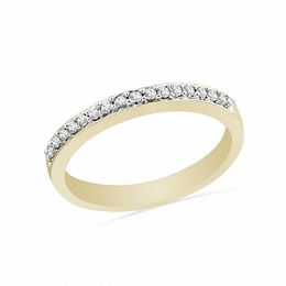 0.12 CT. T.W. Diamond Band in 10K Gold