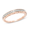 Thumbnail Image 0 of Diamond Accent Anniversary Band in 10K Rose Gold