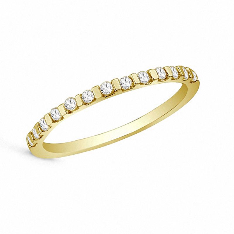 0.16 CT. T.W. Diamond Anniversary Band in 10K Gold