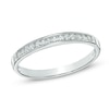 Thumbnail Image 0 of 0.12 CT. T.W. Diamond Anniversary Band in Sterling Silver