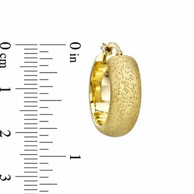 Charles Garnier 20mm Hoop Earrings in Sterling Silver with 18K Gold Plate