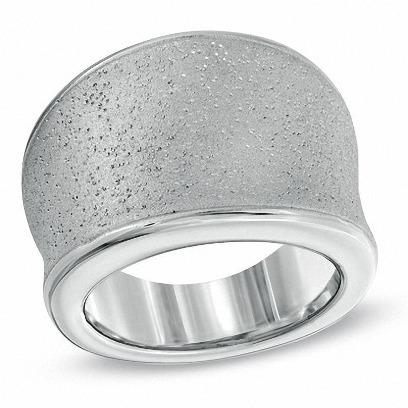 Main Image 1 of Charles Garnier Bold Cushion Ring in Sterling Silver