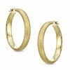Thumbnail Image 1 of Charles Garnier 40mm Hoop Earrings in Sterling Silver with 18K Gold Plate