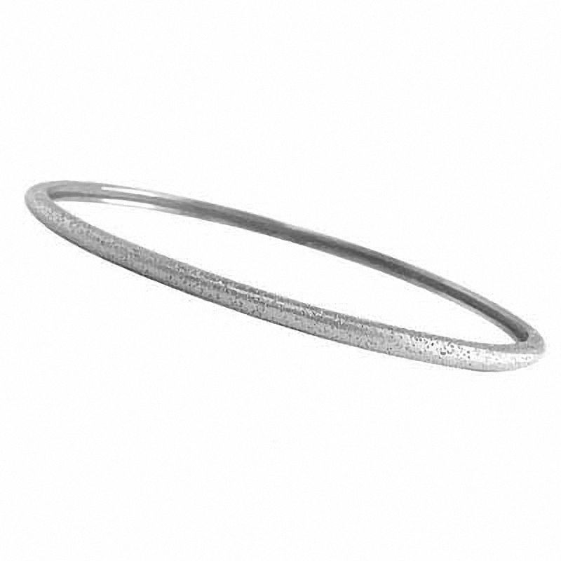 Charles Garnier Stackable Oval Bangle in Sterling Silver