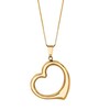 Thumbnail Image 1 of Floating Heart Pendant in 10K Gold
