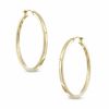 Thumbnail Image 1 of 40mm Square Hoop Earrings in 14K Gold