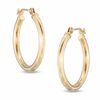 Thumbnail Image 1 of 16mm Polished Hoop Earrings in 14K Gold