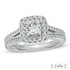 Thumbnail Image 0 of Vera Wang Love Collection 1.29 CT. T.W. Diamond Split Shank Engagement Ring in 14K White Gold