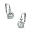 Thumbnail Image 1 of 0.38 CT. T.W. Diamond Vintage-Style Drop Earrings in 10K White Gold