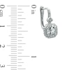 Thumbnail Image 1 of 0.38 CT. T.W. Diamond Vintage-Style Drop Earrings in 10K White Gold