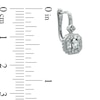 Thumbnail Image 2 of 0.38 CT. T.W. Diamond Vintage-Style Drop Earrings in 10K White Gold