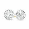 Thumbnail Image 0 of Crystal Ball Stud Earrings in 14K Gold