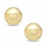 Thumbnail Image 0 of 10.0mm Polished Dome Button Earrings in 14K Gold