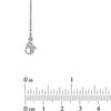Thumbnail Image 3 of AVA Nadri Cubic Zirconia and Crystal Station Necklace in White Rhodium Brass - 16"